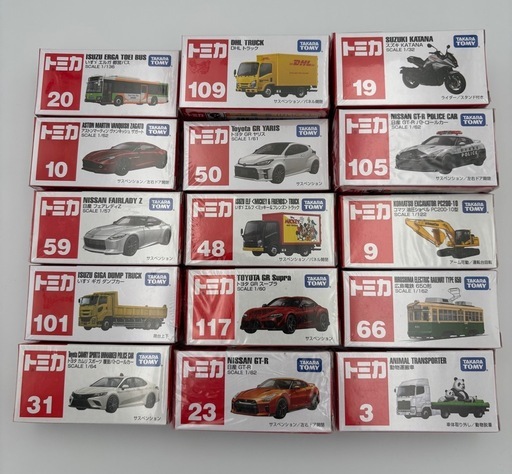 新品未開封 トミカ15台まとめ売り】 (ginzaya088) 京成立石の模型