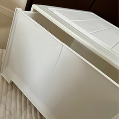 天馬フィッツ収納ケースＬ　【美品・ヒビ有り】の画像