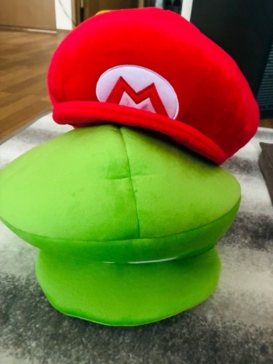 ユニバ　USJ マリオ ルイージ ファンキャップ　 帽子 2個セット