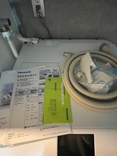 Panasonicドラム式洗濯機　NA-LX129BL-W