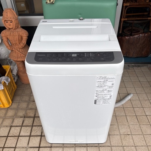 Panasonic 洗濯機 7kg 2020年製 【公式通販】