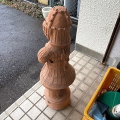 はにわ  高さ90cm  人型  埴輪の画像