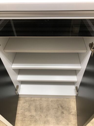 【ジャングルジャングル石津店】キッチンカウンター ブラウン キッチン収納 レンジボード 収納 レンジ台 新生活 収納 堺市 西区 東区 北区 南区 堺区 石津