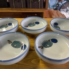 新品箱付き　和皿　5点セット の画像