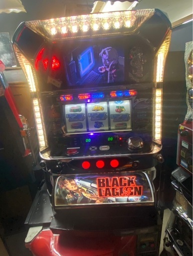 100スロ、ジャックポット、パチスロ、ブラックラグーン