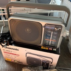 2024年製　Panasonicラジオ　デジタルチューナー搭載の画像
