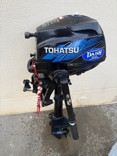 トーハツ2馬力船外機