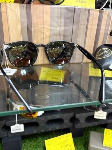 【ジャングルジャングル貝塚店】★ジモティ割引有★ RayBanレイバン サングラス RB4259F 601/71 ケース クロス有 中古品 貝塚市 二色浜