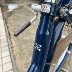 27インチ　自転車　LEDオートライト　ギヤ３段の画像