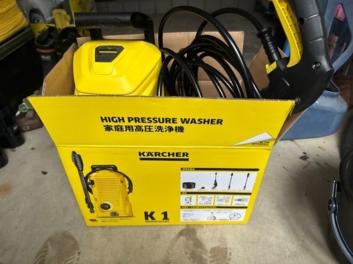 【最終値下げ】ケルヒャー　K1 高圧洗浄機　2回使用