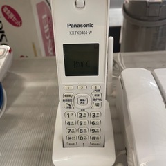 　【中古】パナソニック　ファックス付き電話機【H0423ID】の画像