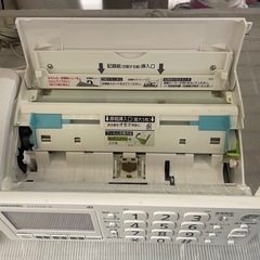 　【中古】パナソニック　ファックス付き電話機【H0423ID】の画像