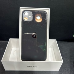 箱付き美品iPhone11  スペースグレー SIMフリーの画像