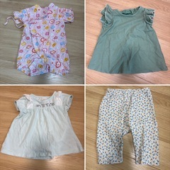 幼児夏服80cmまとめ売りの画像