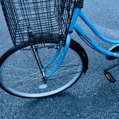放【Charlotte】自転車 ブルー 26インチの画像