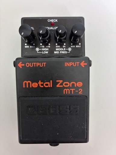 【初期型、ビンテージ、美品】BOSS MT-2 メタルゾーン