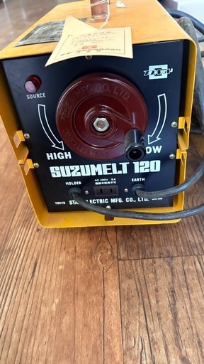 STAR スター電器 溶接機 SUZUMELT120 SSY-121 動作確認済 100/200V
