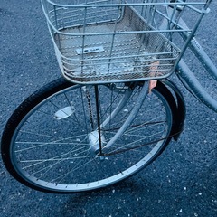 放【Switch】自転車 ホワイト 26インチの画像