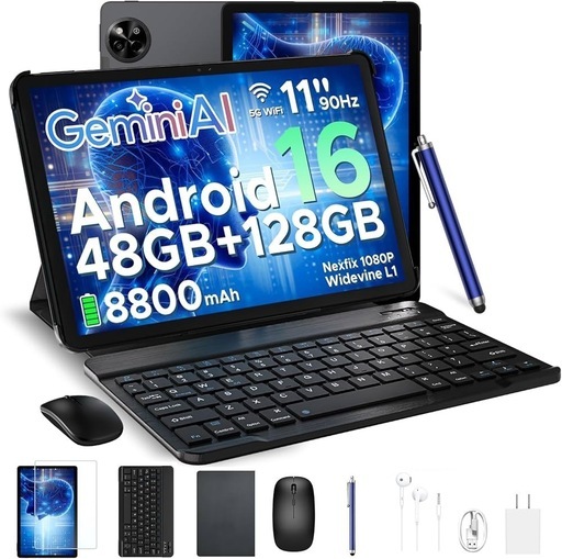 タブレット セットANDROID16  11インチ 
