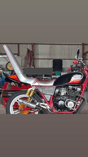 xj400 xj400e xj400d 三段シート　墓石三段シート