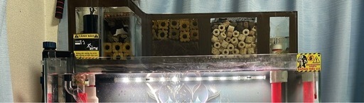 ガラス製オーバーフロー式水槽フィルター