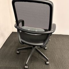 【20脚セット】オフィスチェア　2種類　ブラック　肘付　キャスター付き　ニトリ　の画像