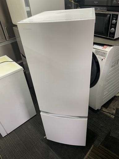 北九州市内配送無料　保証付き 東芝GR-R17BS-W 冷蔵庫 BSシリーズ セミマットホワイト [170L /2ドア /右開きタイプ]
