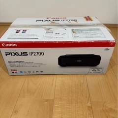 Canon PIXUS iP 2700インク付き　中古の画像