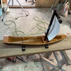 サバニ(船) 置物　ハンドメイド作品の画像