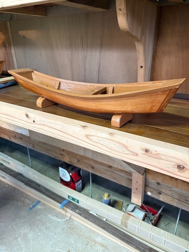 サバニ(舟)置物　ハンドメイド作品