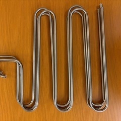 3本　スラックス(パンツ、ボトム)ハンガー   金属製　の画像