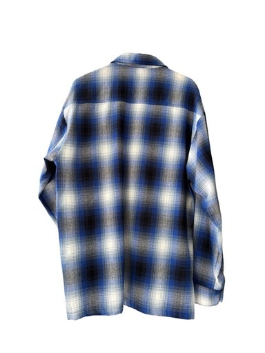 Caltop オンブレシャドーチェックシャツ Lサイズ