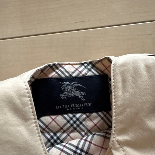 Burberry トレンチコート風　おくるみ