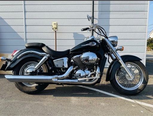 バイクタイヤ交換 車検 シャドウ400 (hide) 千歳の手伝って/助けての