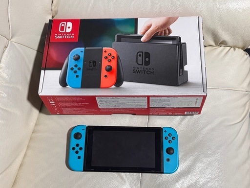 【中古品】NintendoSwitch ジョイコンカラー ネオンブルー