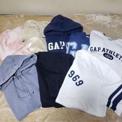 GAP スウェット パーカー 8点 メンズ Lサイズ まとめ売り 着回し抜群  Tシャツ ギャップの画像