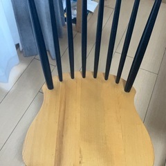 木製ダイニングセットの画像
