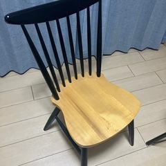 木製ダイニングセットの画像