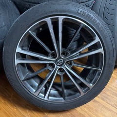 86 BRZ  PCD100 5穴　17インチ　アルミホイールの画像