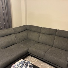ニトリ　コーナソファの画像