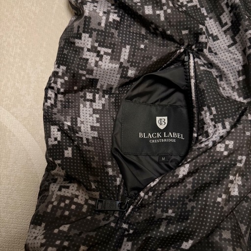 BLACK LABEL ニット ダウンベスト2点セット