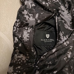 BLACK LABEL ニット ダウンベスト2点セットの画像