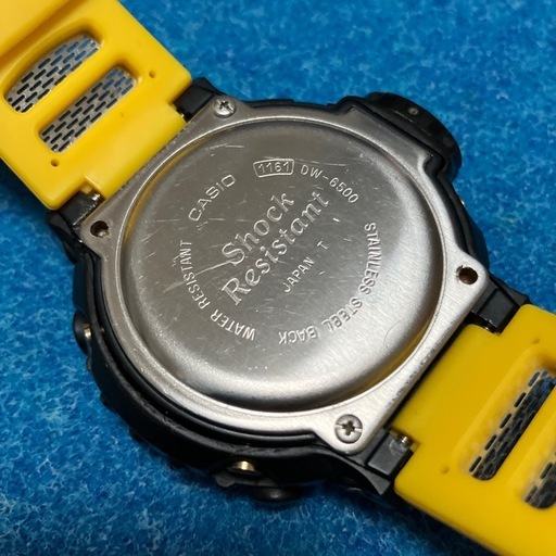 CASIO G-SHOCK DW-6500イルクジモデル風現状品、ジャンク品扱い