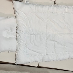 ベビー布団3点セット 枕 掛け布団 敷布団 授乳ライトの画像