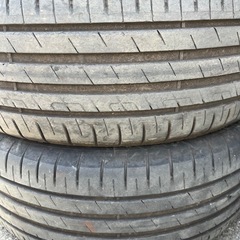 バリ溝 夏タイヤ4本 205/55R16 グッドイヤーGOODYEAR　エフェシェントグリップの画像
