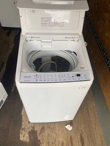 NO C44?福岡市内配送設置無料✨?全自動洗濯機 ビートウォッシュ ホワイト BW-V70G-W [洗濯7.0kg /簡易乾燥(送風