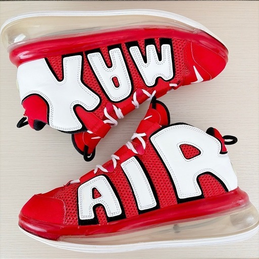 美品❤️ モアアップテンポ モアテン 720 レッド NIKE AIR 限定