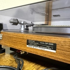 DIATONE DP-66B レコードプレーヤー ベルト欠品 修理ベースの画像
