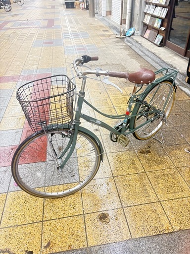 オシャレ自転車　変速&オートライト　通勤通学