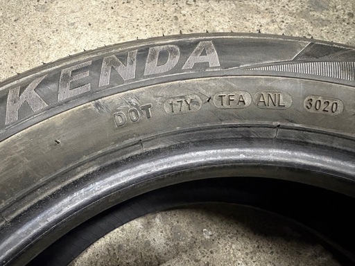 KENDA 155/65R13 4本 ほぼ新品夏タイヤ2020年製